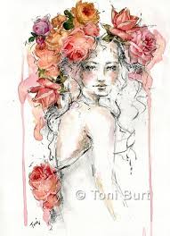 Rose Maree Art Drawings Mixed Media Art