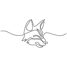 This is a dangerous pit viper with a wide, flat head and beautiful brown, gray or yellow coloration on its body. One Single Line Drawing Of Dangerous Wolf Head Wild Animal In A Winter Isolated On White Background Strong Wolves Mascot Concept For National Zoo Icon Minimalist Style Vector Illustration 2099662 Vector Art