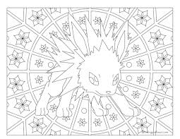 I would like to see your works! 135 Jolteon Pokemon Coloring Page Pokemon Coloring Pages Pokemon Coloring Mandala Coloring Pages