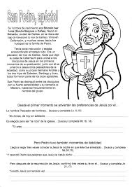 Biografia De Los 12 Apostoles De Jesus San Pedro 1 Jpg 1131 1600 Catequesis San Pedro Apostol Temas De Catequesis