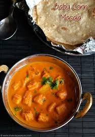 Baby Corn Masala Recipe Easy Baby Corn Gravy With Images Indian Food Recipes Vegetarian Baby Corn Recipes Baby Corn Masala