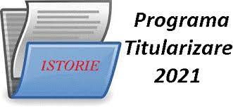 Maybe you would like to learn more about one of these? Noua ProgramÄƒ Titularizare 2021 Istorie Sursa Edu Ro Materiale De Istorie
