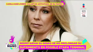 Camila Sodi FIRMÓ la VOLUNTAD ANTICIPADA de su mamá, Ernestina Sodi