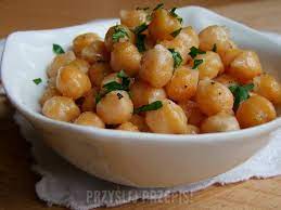 2 cups canned chickpeas, 1 clove garlic, crushed, 8 tablespoons lemon juice, 5/16 cup olive oil, 1 teaspoon cumin, 1 teaspoon salt, 1 tablespoon parsley, chopped. Balila Ø¨Ù„ÙŠÙ„Ø© Liban Przyslijprzepis Pl