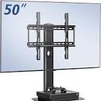 FITUEYES Giratorio Mueble HiFi Con 3 Estantes Soporte De Suelo Para TV LCD  LED OLED Plasma Plano Curvo 32-65 Pulgadas TW307501MB