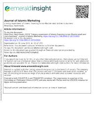 The obs_group_id column is used to do. Pdf Literacy Experiment Of Islamic Financing To Non Muslim Small And Micro Business