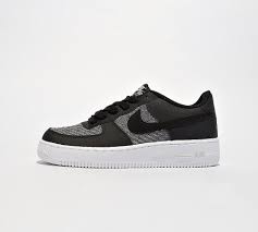 Air Force 1 Lv8 Black And Grey Nike Junior Air Force 1 Lv8 Trainer Black Black Vast Grey Footasylum Nike Nike Air Force Sneaker Sneakers Nike