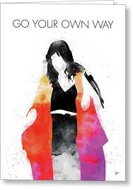 In your dreams, crystal visions: Stevie Nicks Greeting Cards Fine Art America