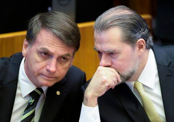 Resultado de imagem para toffoli e bolsonaro"