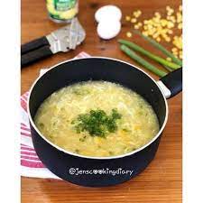 Sup Jagung Telur Egg Drop Corn Soup Recipe By Jenscookingdiary Recipe Corn Soup Recipes Egg Drop Corn Soup