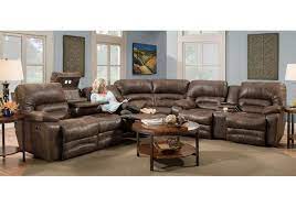 Lacks Legacy 3 Pc Sectional Reclining Sectional Sectional Sofa With Recliner Living Room Sets