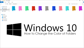 You can set a very high opacity if you choose suitably bright text colors. How To Change The Color Of Folders On Windows 10