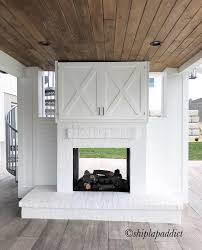 Farmhouse Outdoor Fireplace Farmhouse Outdoor Fireplaces Outdoor Fireplace Patio Patio Fireplace