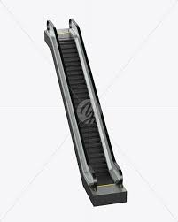 Download Escalator Mockup In Object Mockups On Yellow Images Object Mockups PSD Mockup Templates