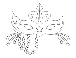 For much more picture similar to this coloring sheet has not been colored by any user as yet, so this gallery is still empty. Printable Mardi Gras Mask Coloring Page