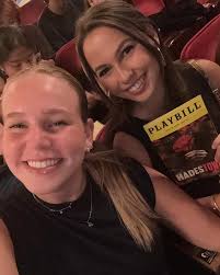 This makes my heart melt! ❤️ My two NYC girls having dinner together and  seeing a Broadway show! Miss them!!! 🥰🥰 @sophiebeador 😍@adelinebeador 😍