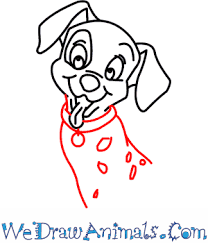 How to draw a dalmatian dog. How To Draw Patch From 101 Dalmatians