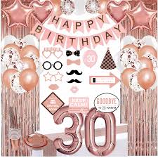 Rose gold is always a popular party colour scheme, and these stylish decorations will help you bring your celebration to life. 30th Birthday Decorations Party Supplies 30 Year Anniversary Celebration Dirty Thirty Rose Gold Women 30th Birthday Banner View 30th Birthday Decorations Party Supplies Novelty Party Product Details From Yiwu City Novelty Party