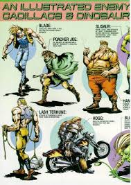 Cadillacs And Dinosaurs Cartoon Styles Retro Video Games Video Game