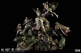 If doomsday was killed by superman prime one million would he come back to life unkillable? Xm Studios Jla Vs Darkseid 1 6 Premium Collectibles Diorama I Gheroes