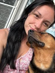 Celebrating two years with rescued dog mama