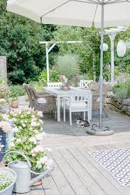 Outdoor Living Auf Der Terrasse Oder Meine Wochenendblumchen Garten Und Outdoor Diy Gartendekoration Innengarten