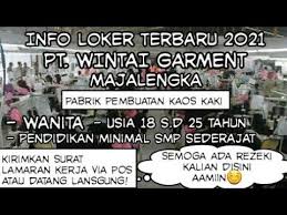 We did not find results for: Info Loker Terbaru 2021 Di Pt Wintai Garment Majalengka Pabrik Pembuatan Kaos Kaki Lamar Via Pos Youtube