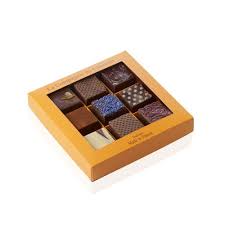 Boite De 9 Fudges Chocolat Assortis