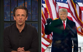 Seth meyers discusses his new baby son and the story behind his unusual name. Seth Meyers Remove Trump From Office Immediately After Capitol Attack Indiewire