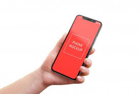 Modern Smart Phone Mockup In Woman Hand Premium Psd Freepik Psd Mockup In 2020 Phone Mockup Hand Holding Phone Smartphone
