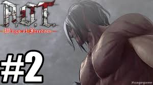 The story from the anime, with a few original twists, is yours to experience! Attack On Titan Wings Of Freedom Gameplay Walkthrough Part 2 Ps4 English Youtube