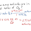 The number of atoms in a formula may be calculated using the weight of a sample, its atomic mass from the periodic table and a constant known as avogadro's number. 1