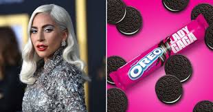 Rare and exotic snacks package fanta skittles oreos starburst canada dry mentos. Lady Gaga Releasing Chromatica Oreos To Spread Messages Of Kindness Metro News