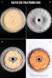 Don't throw out leftover egg yolks, turn them into these delicious desserts, sauces and sides. Salted Egg Yolk Pound Cake Recipe Daily Cooking Quest