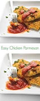 Parmesan Crusted Chicken The Lemon Bowl Recipe Chicken Parmesan Recipes Easy Chicken Parmesan Chicken Parmesan Recipe Easy