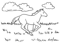Horse and barn is an 8 1/2 x 11 printable. Running Horse Coloring Page Art Starts