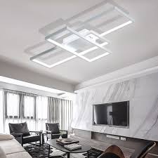 Modern Rectangles Led Ceiling Light Fashional Square Ceiling Light Bedroom Study Light