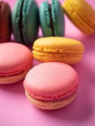 A comprehensive macaron recipe complete with lots of tips, step by step photos and a video tutorial for perfectly full french macarons! Macaron Sweet Des Sweetness Nibble Macarons Pink Cookies Pastries Brand Tender Pikist