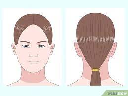 Angle your fingers upwards slightly, so that your finger tips are pointing up towards your shoulder. 9 Ways To Cut Your Own Long Hair Wikihow