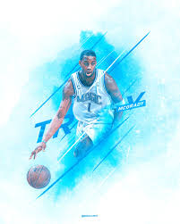 Tracy Mcgrady Poster On Behance Vince carter & tracy mcgrady.