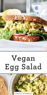 Vegan Egg Salad Recipe Love And Lemons Recipe Vegan Egg Salad Recipe Salad Recipes Vegan Eggs