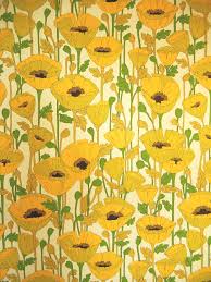 Vintage Wall Paper 60s Wallpaper Floral Wallpaper Pattern Wallpaper