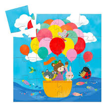 Beginners should also look for puzzles that have strong images or patterns with lines or distinguishable areas of color. Djeco Silhouette Puzzle The Hot Air Balloon Dj07254 Jigsaw Puzzles For Kids Crafts4kids