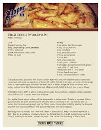 Trust It S In The Crust Apple Pie Recipe Coopersharp Apple Recipes Apple Pie Recipes Cheese Crust