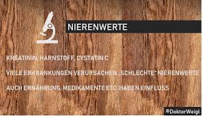 Wenn aufgrund einer nierenerkrankung erythrozyten (rote blutkörperchen) im urin nachweisbar sind, sind diese meistens dysmorph, d.h sie haben eine zerdrückte struktur, die darauf beruht, dass. Doktorweigl Erklart Nierenwerte Welche Werte Sind Wichtig