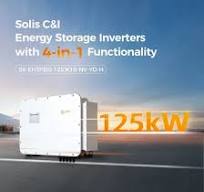 Easy to Install 125kw 257kwh Solar Energy System Energy Storage Solar Lithium Battery Solution