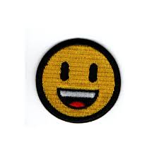 There are no ratings yet. Smily Emoji Markbar Se Tygmarken Patches Brodyrmarken Och Laglappar