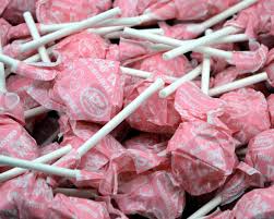 Light Pink Bubble Gum Dum Dum Pops 4 Lb Candy Favorites