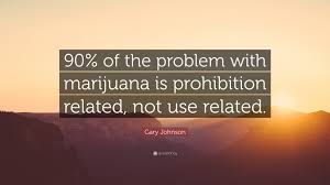 2016, interview with cnbc's john harwood (august 22, 2016) контексте: Gary Johnson Quote 90 Of The Problem With Marijuana Is Prohibition Related Not Use Related