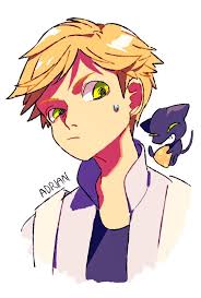 Miraculous Ladybug Kara Kedi Cizim Esrarengiz